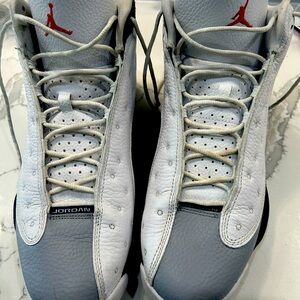 Blue/grey/white Jordan retro 13, size 13.